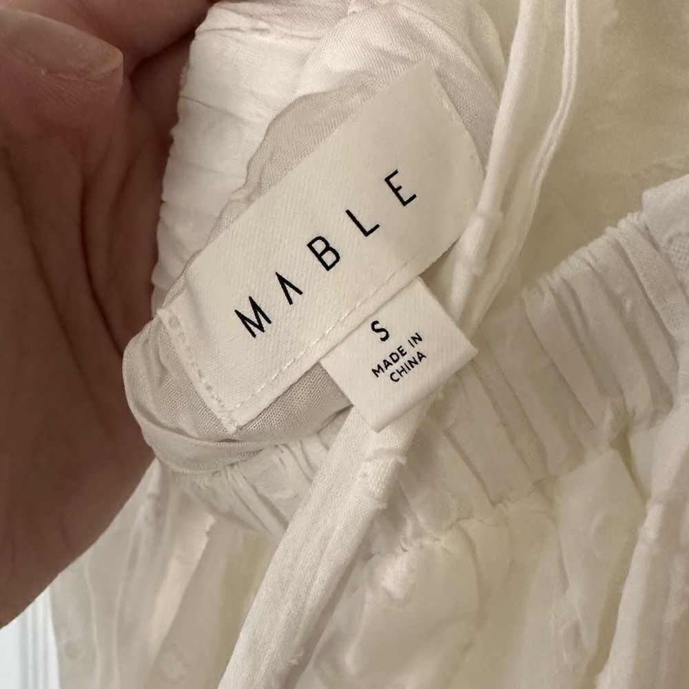 White Mini Dress - Picture 4 of 4